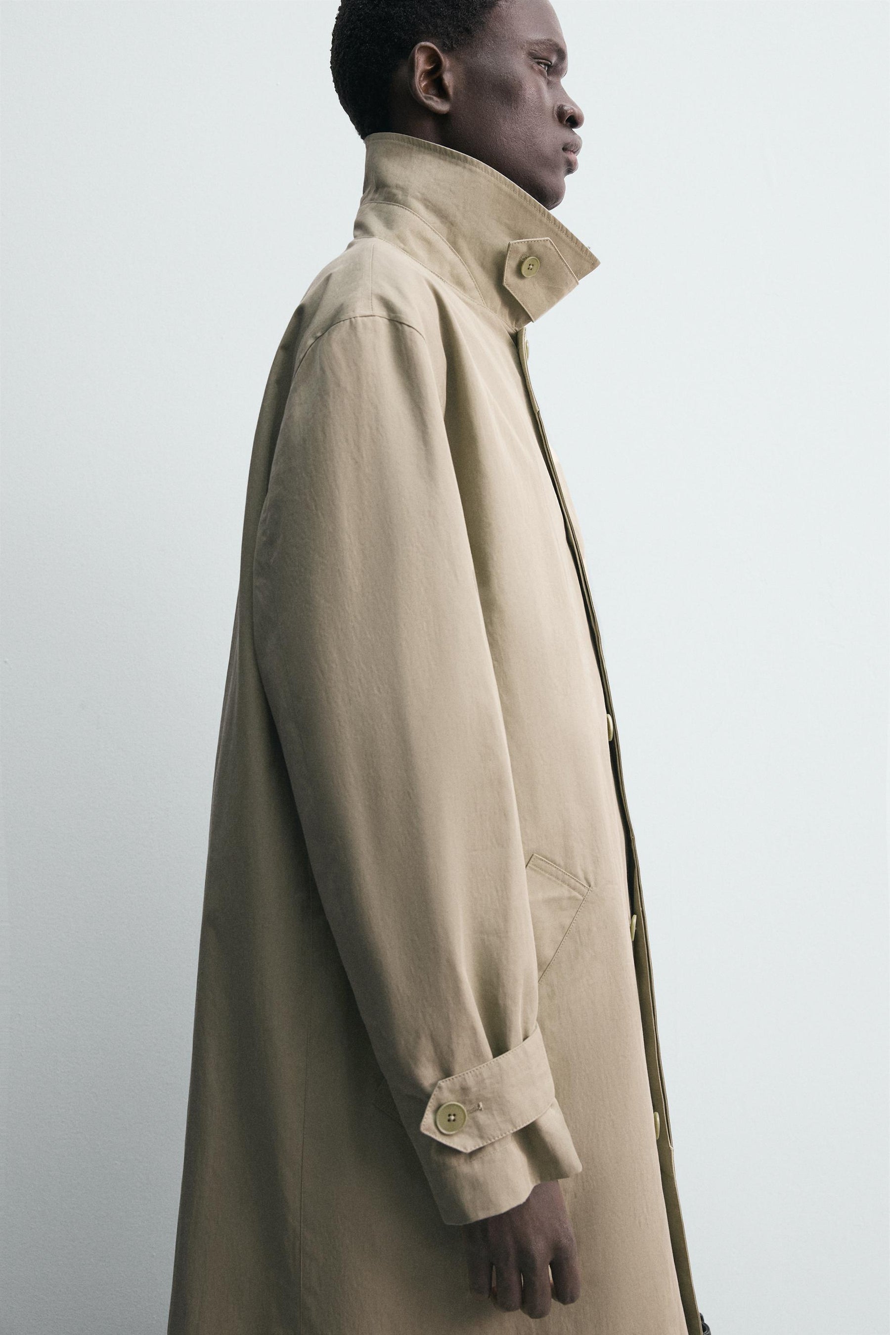 WATER-REPELLENT TRENCH COAT - Image 7