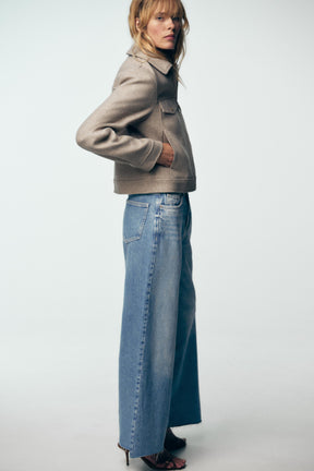 Soft Zip Fashion Jacket