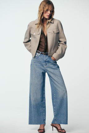 Soft Zip Fashion Jacket