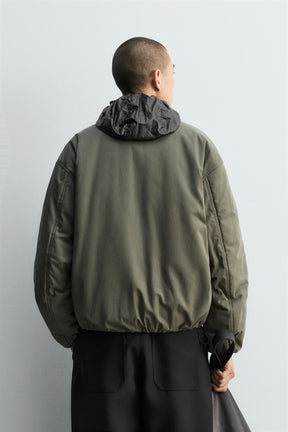 BOXY FIT TEXTURED JACKET - Image 3