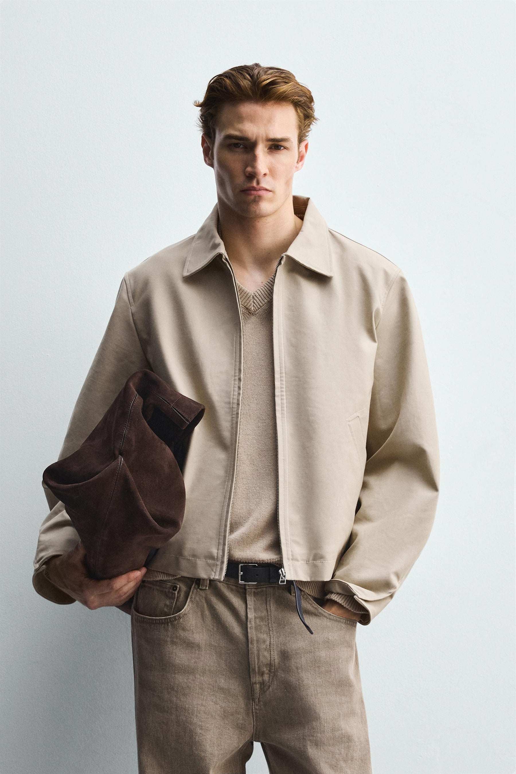 RELAXED FIT ZIP-UP JACKET - Image 2