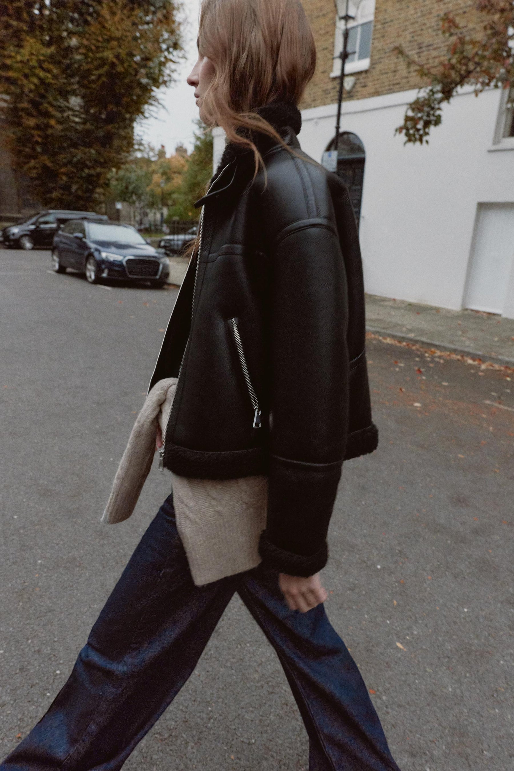 Faux Shearling Jacket