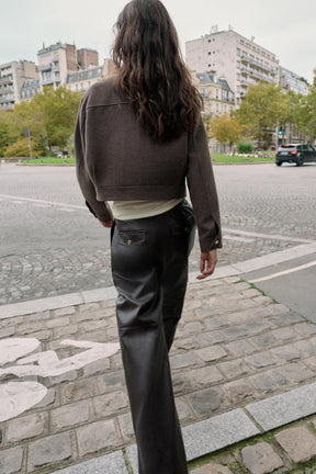 SOFT HIGH NECK JACKET - Image 4