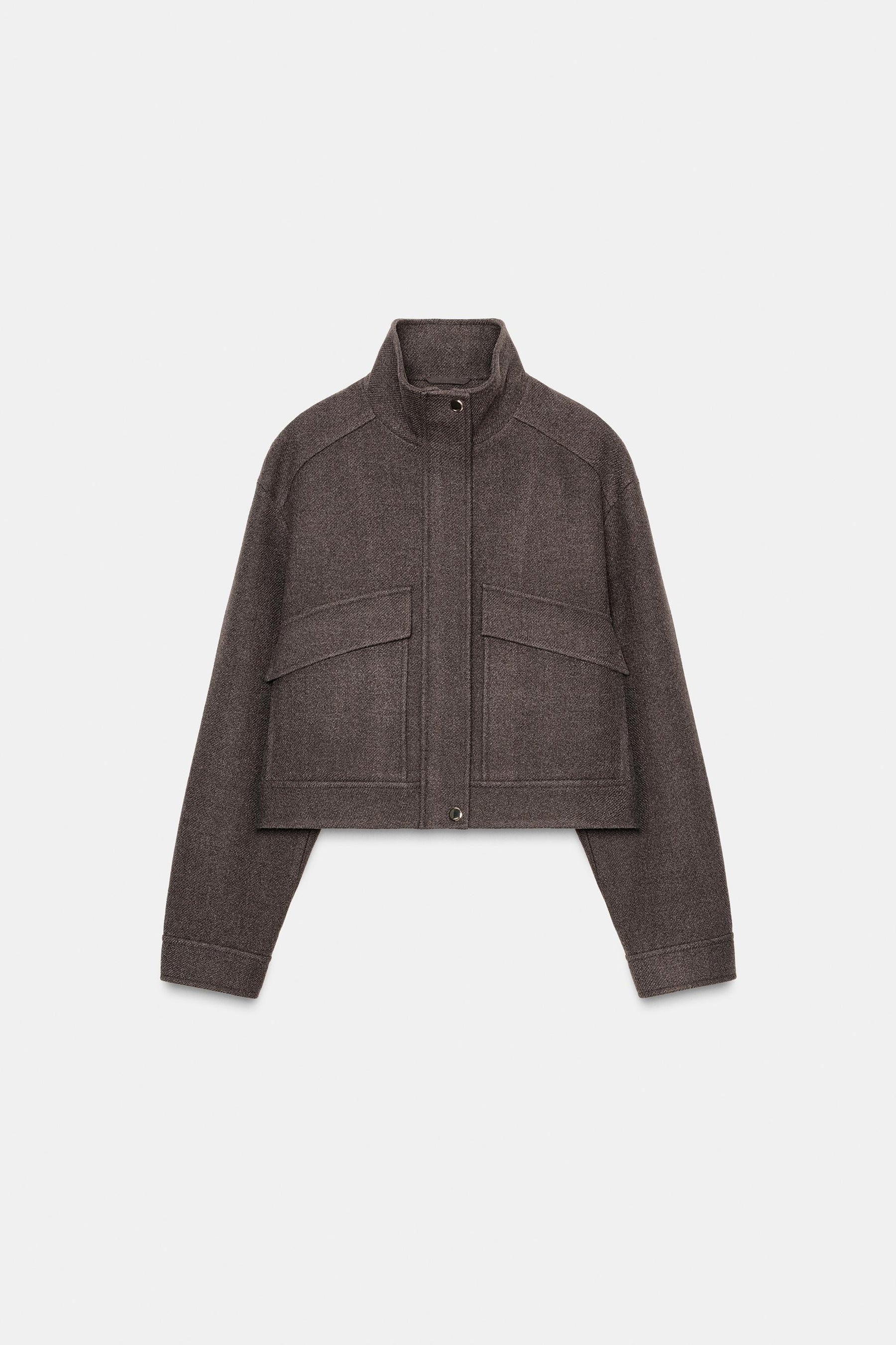 SOFT HIGH NECK JACKET - Image 6