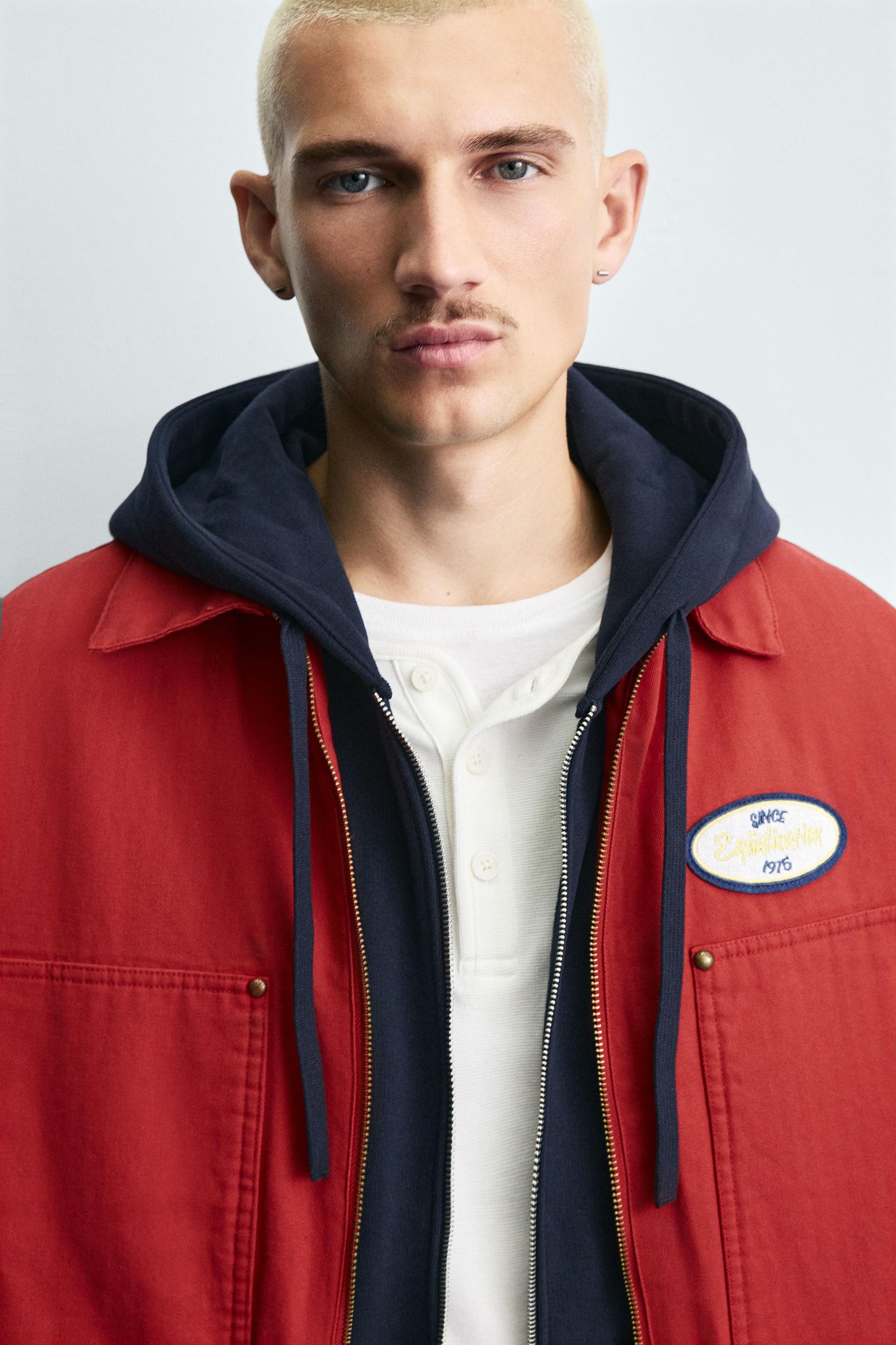 BOXY FIT EMBROIDERED JACKET - Image 5