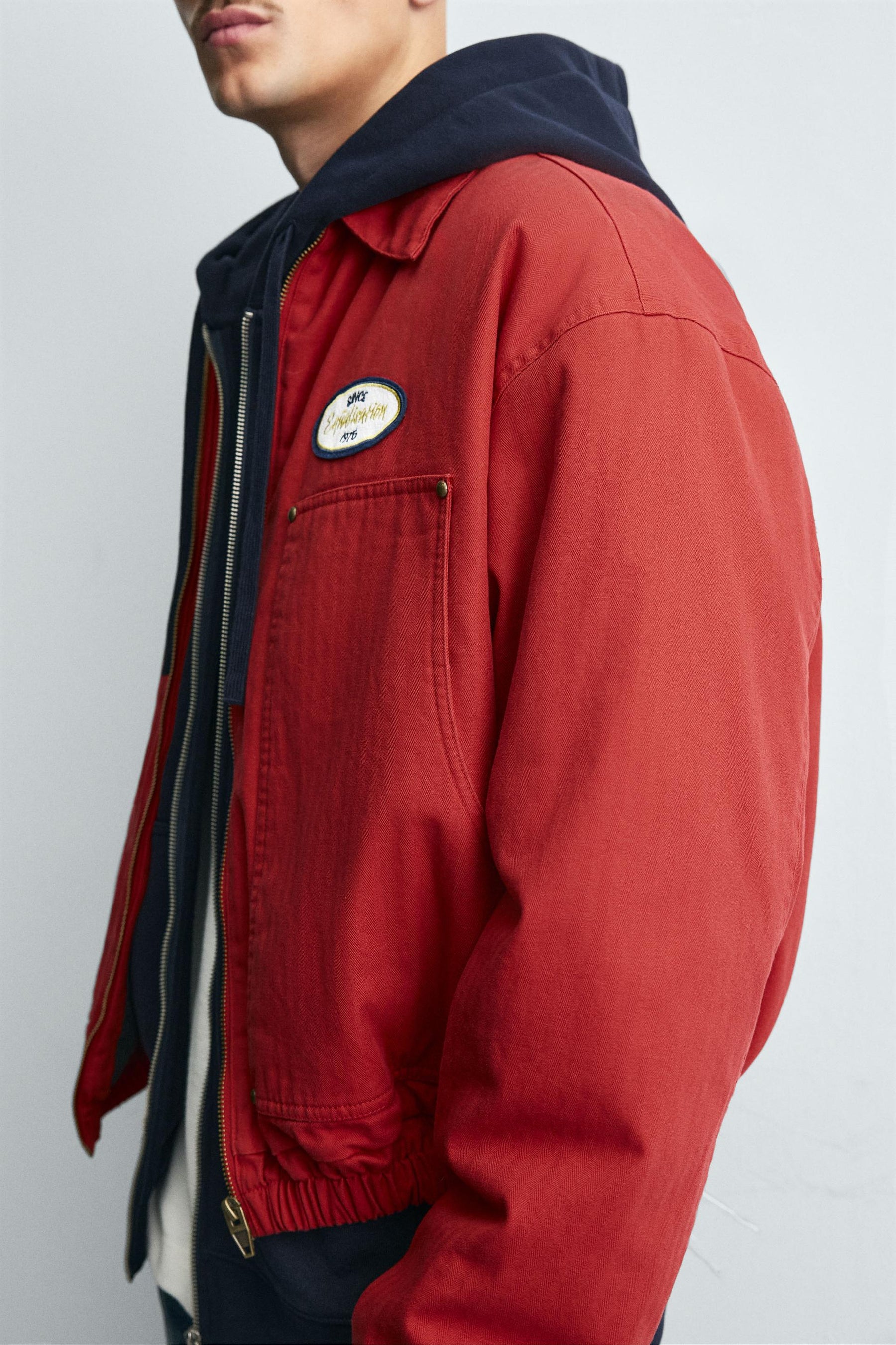 BOXY FIT EMBROIDERED JACKET - Image 6