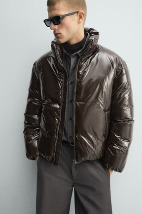 SHINY PUFFER JACKET - Image 6