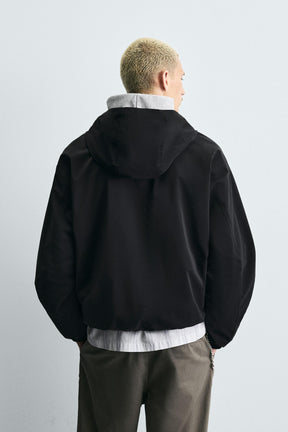 TECHNICAL HOODED JACKET - Image 3