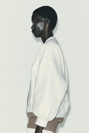 Oversized Bomber Jacket