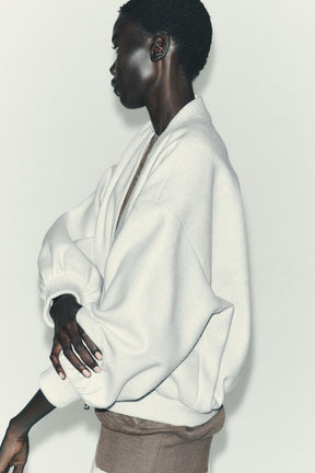 Oversized Bomber Jacket