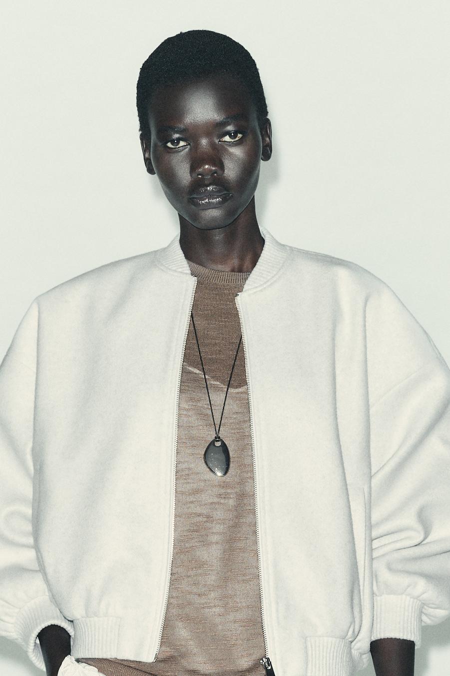 Oversized Bomber Jacket