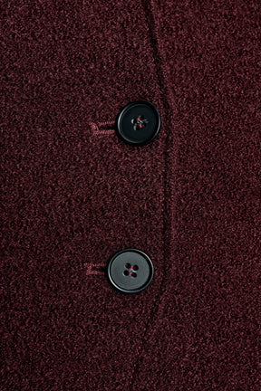 Wool Bouclé Fitted Jacket