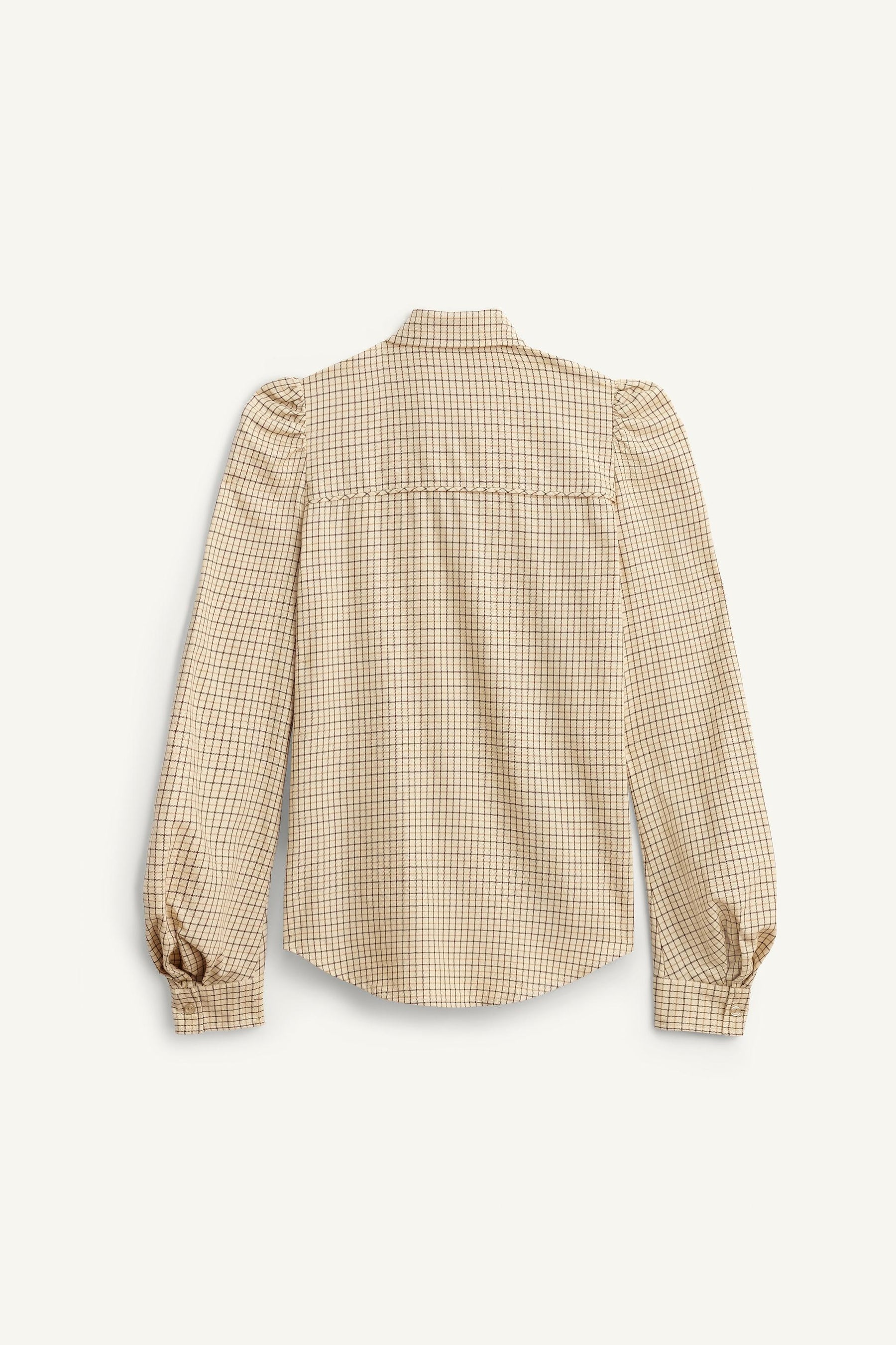 Check Shirt with Ties