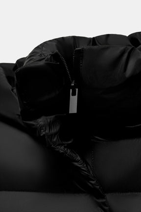 Water-repellent puffer jacket