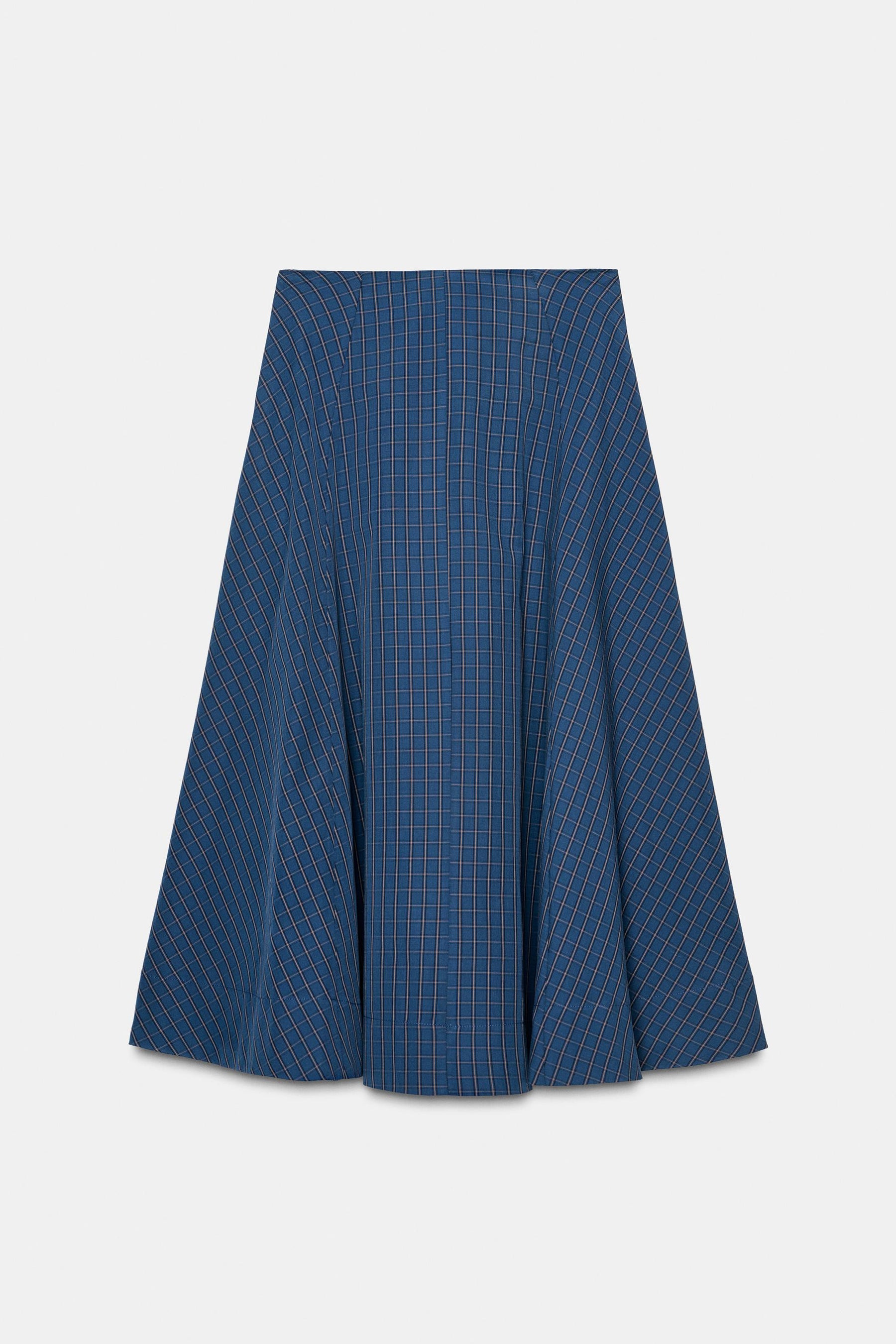 PLEATED MIDI SKIRT