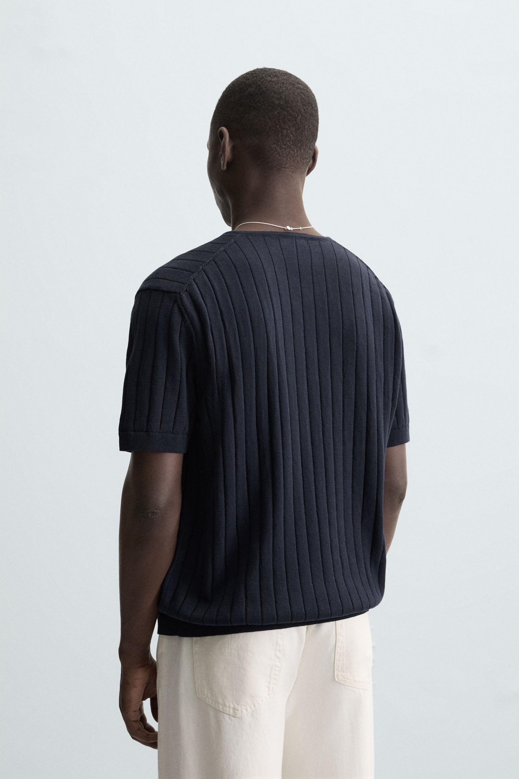 BAKER NECK KNITTED T-SHIRT - Image 3