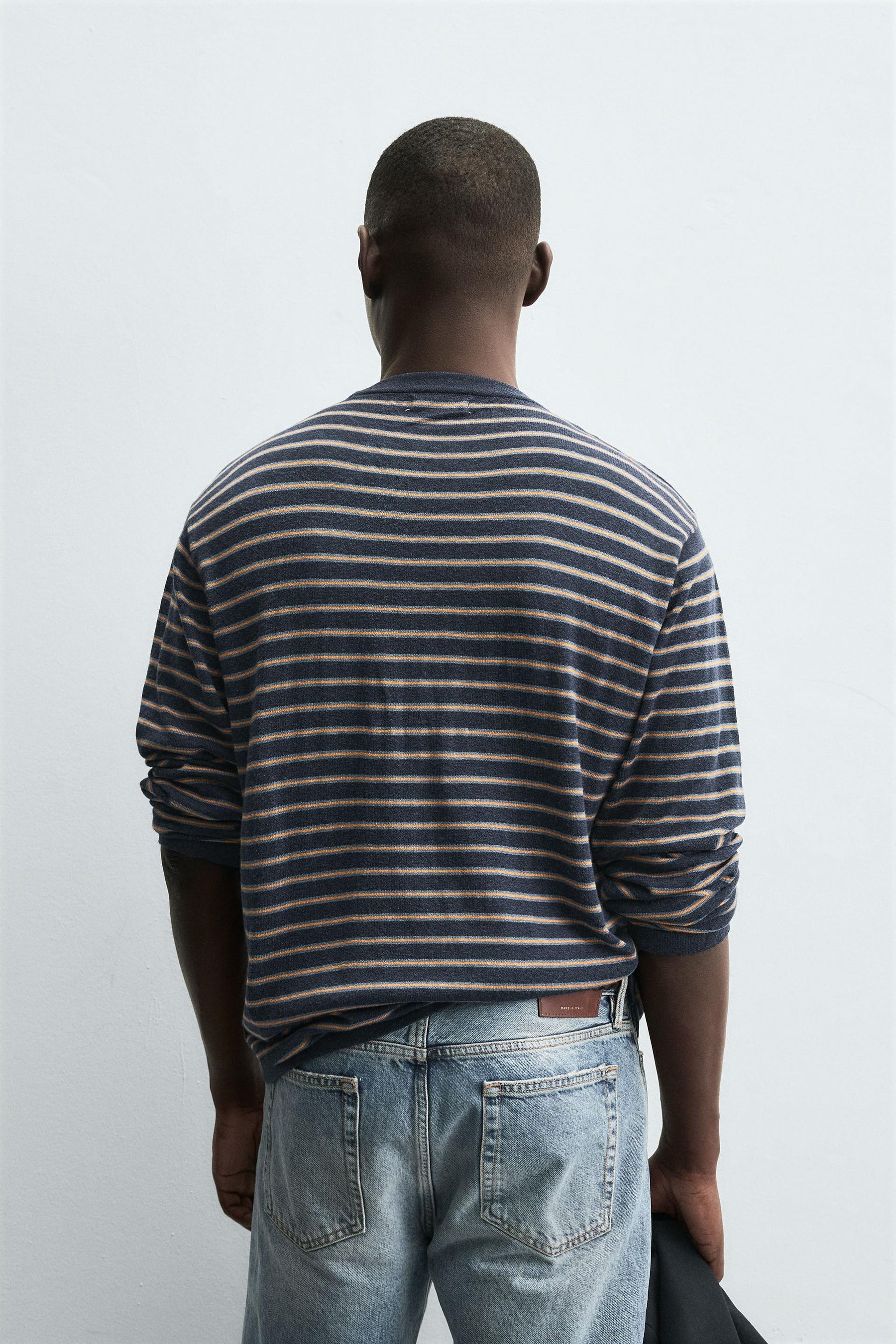 STRIPED JACQUARD SWEATER - Image 3