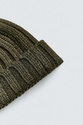 RIBBED KNIT BEANIE - Image 4