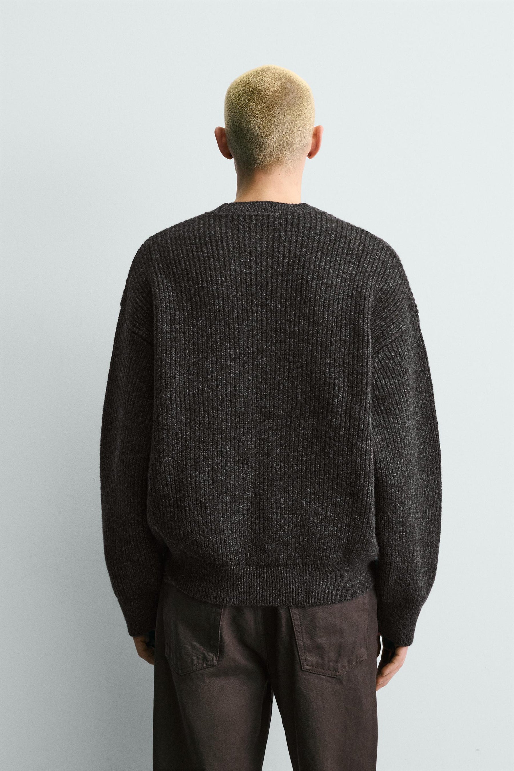 Textured Knit Pullover
