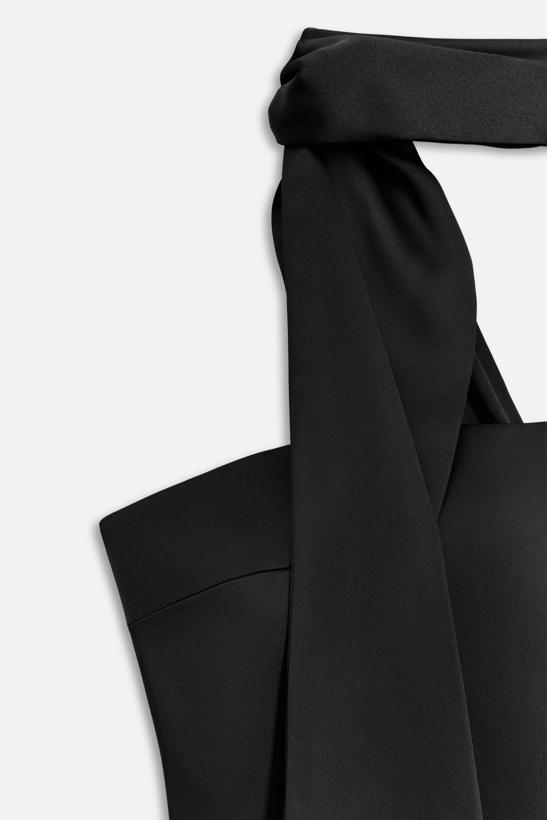 Satin scarf top anniversary