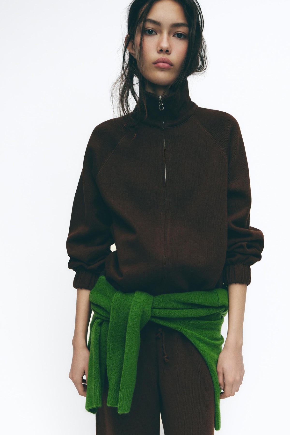 Soft Zip-Up Sweatshirt