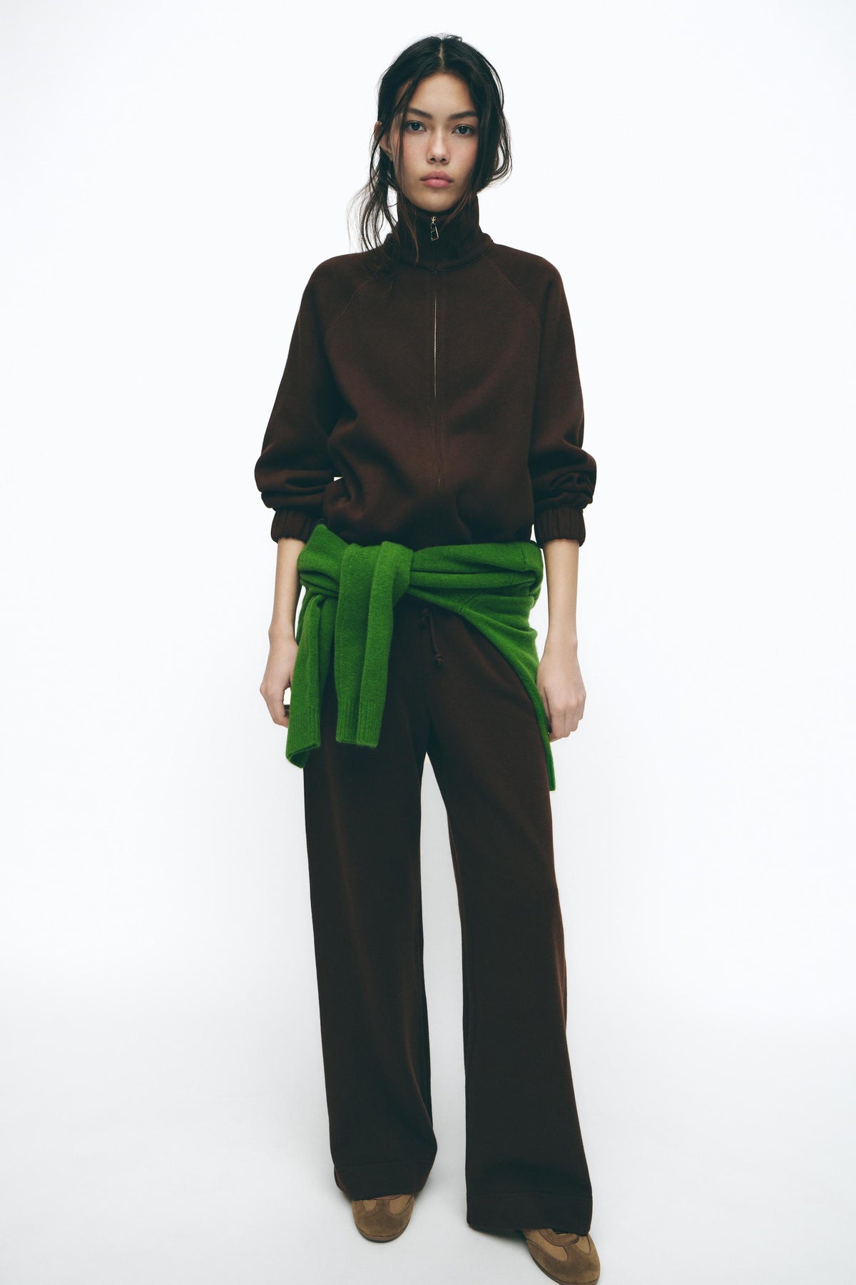 Soft Zip-Up Sweatshirt