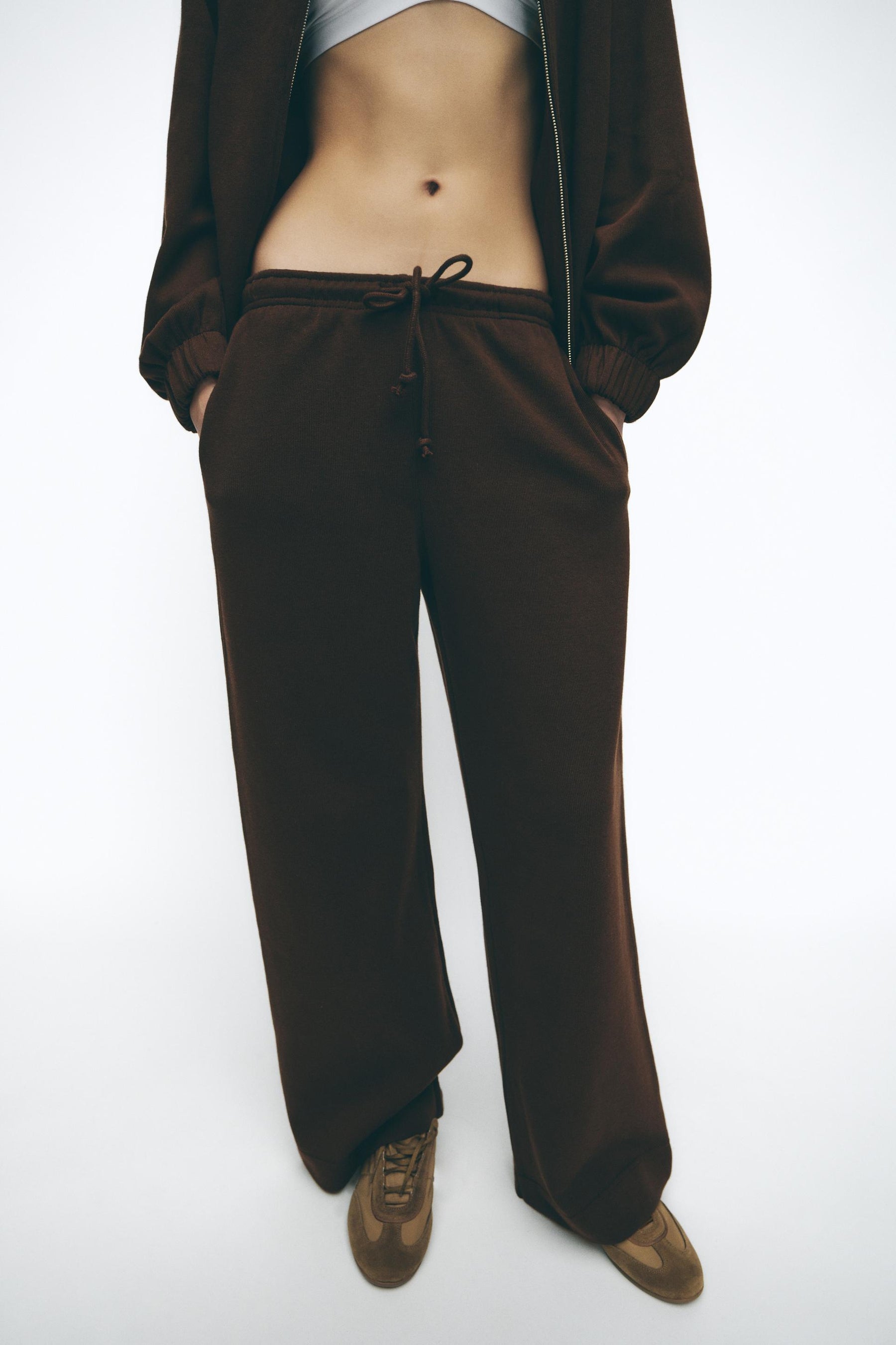 STRAIGHT-LEG TROUSERS