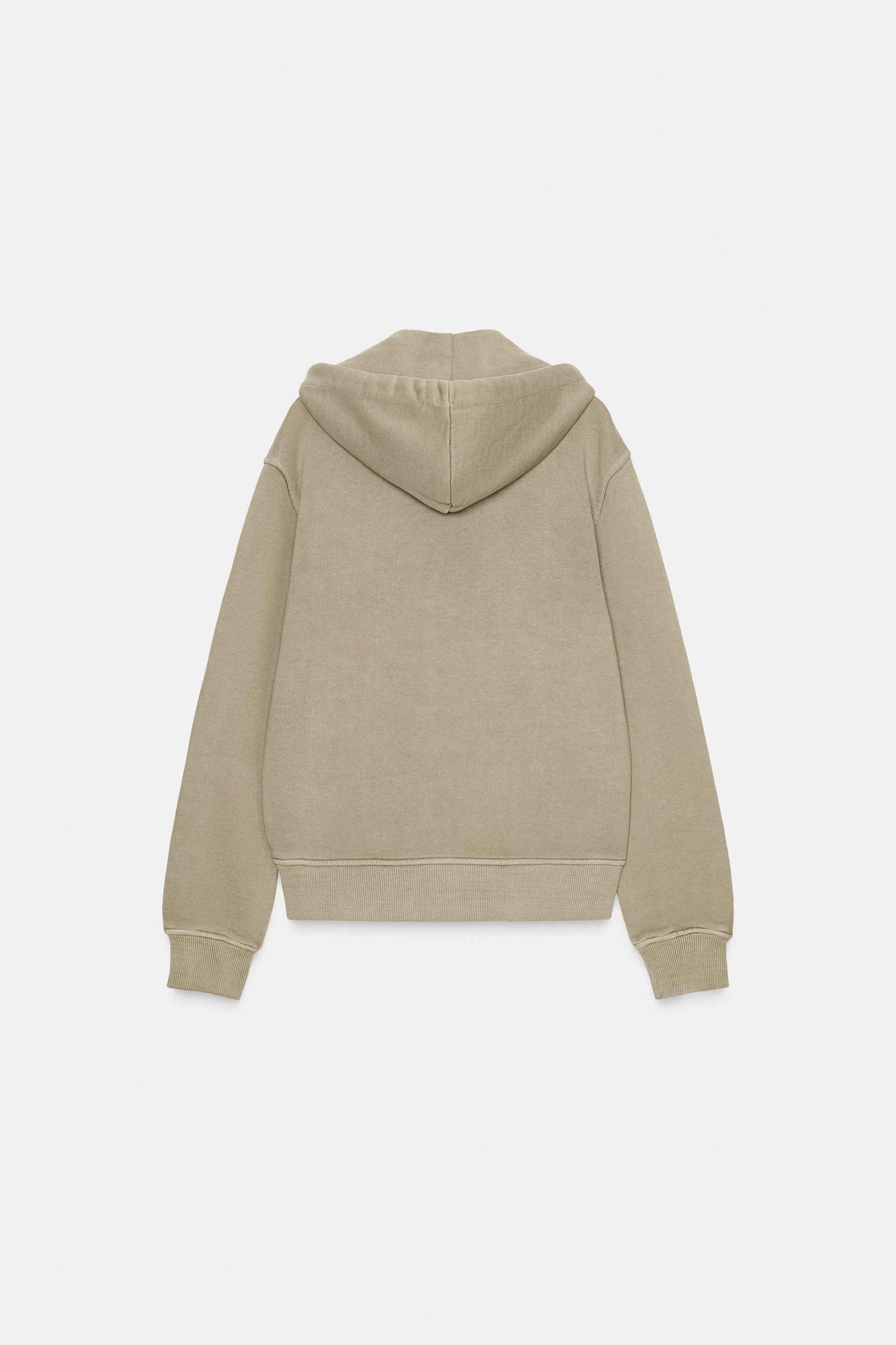 Faded-Effect Hoodie