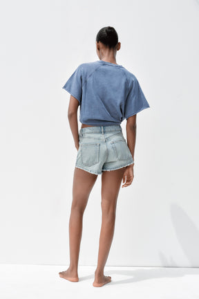 PLUSH WASHED SWEATSHIRT