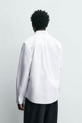 Textured Oxford Shirt