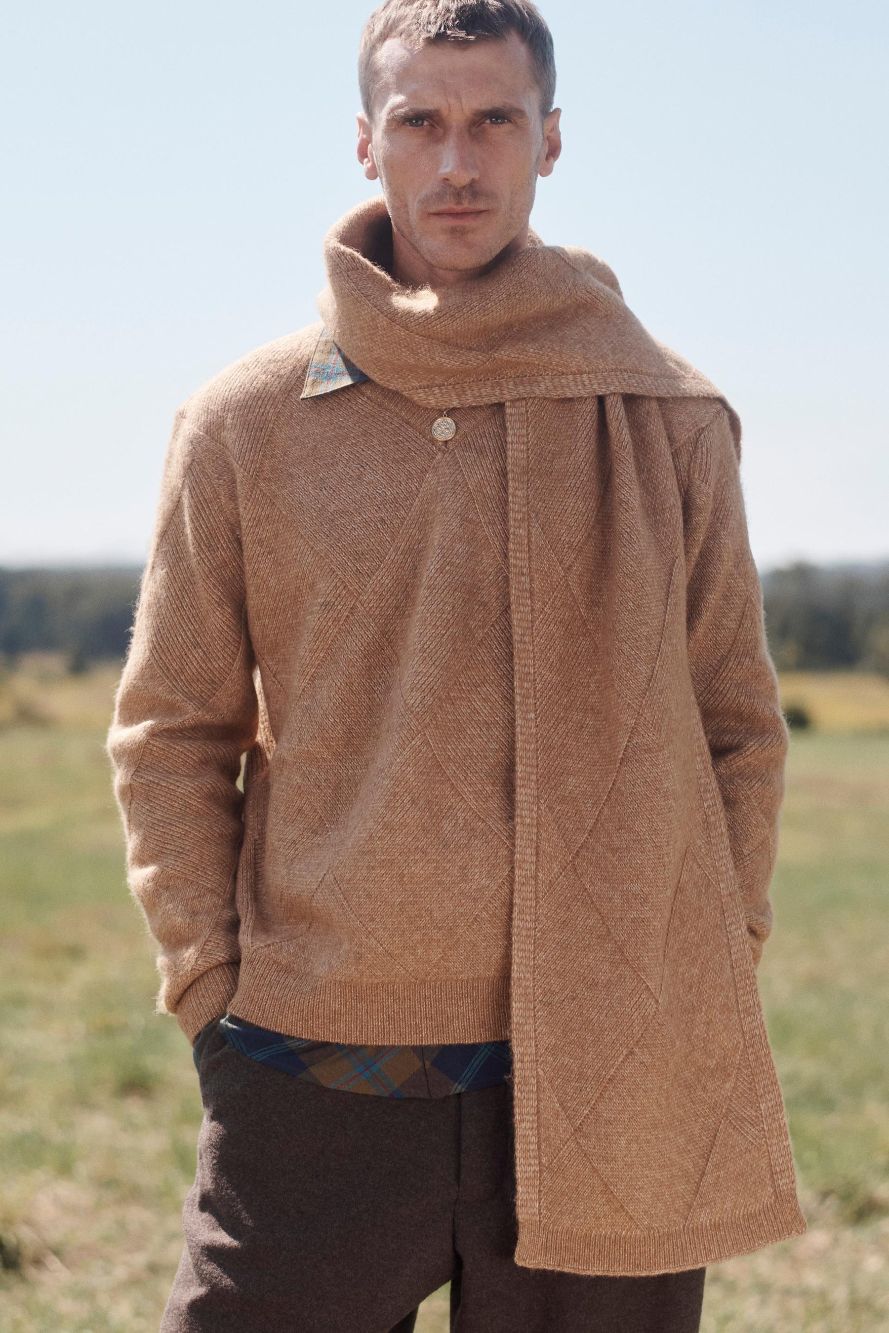 Geometrik Jakarlı Kazak ve Şal - Image 2