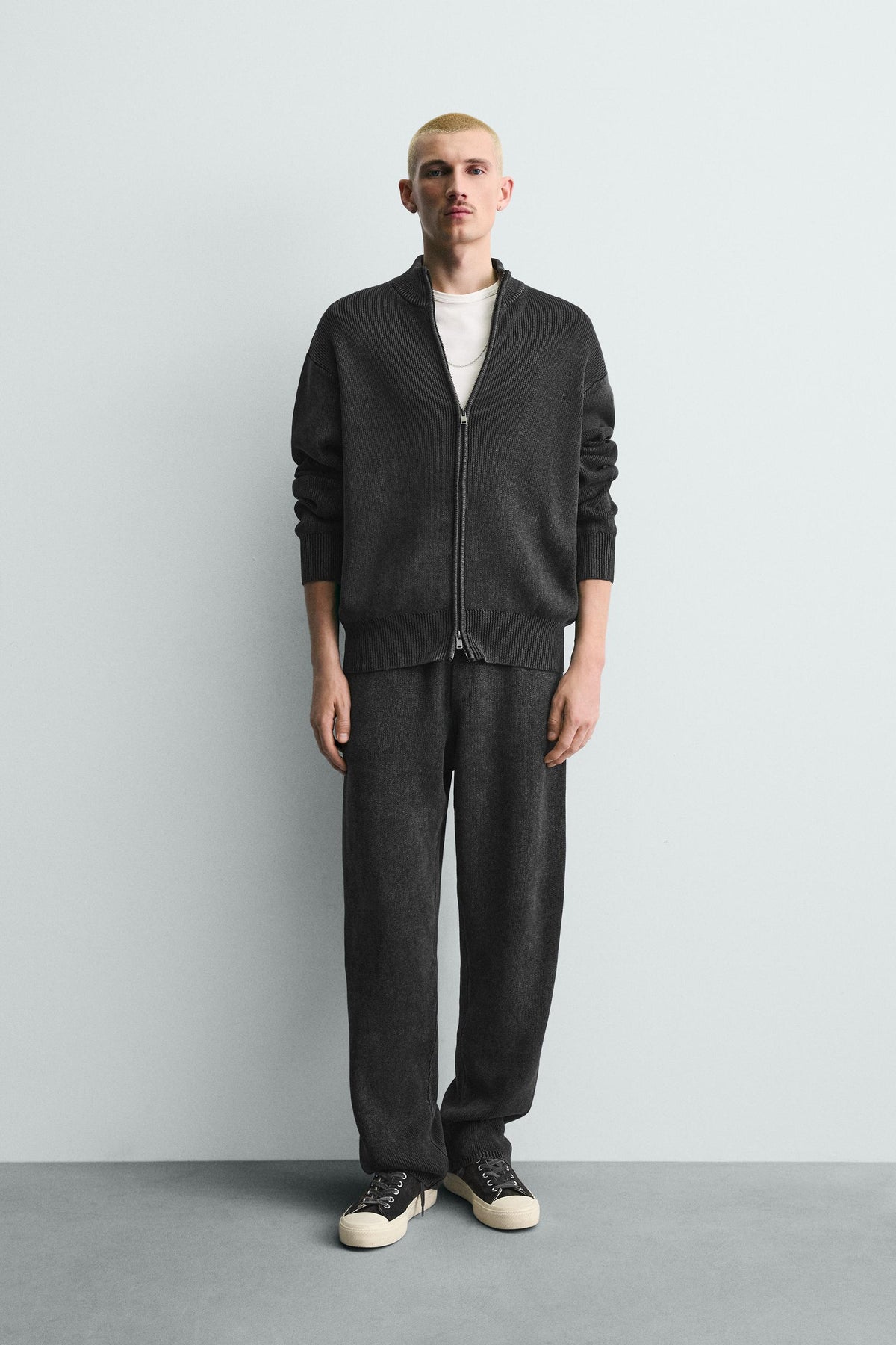 Textured Knit Cardigan