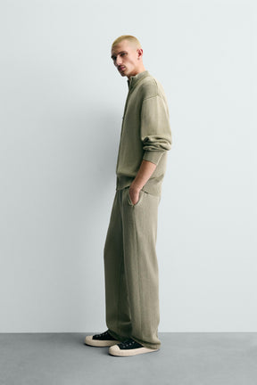 Textured Knit Cardigan