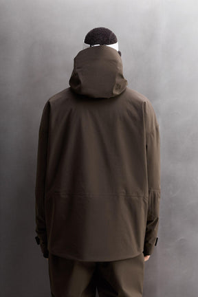 Waterproof ski puffer jacket