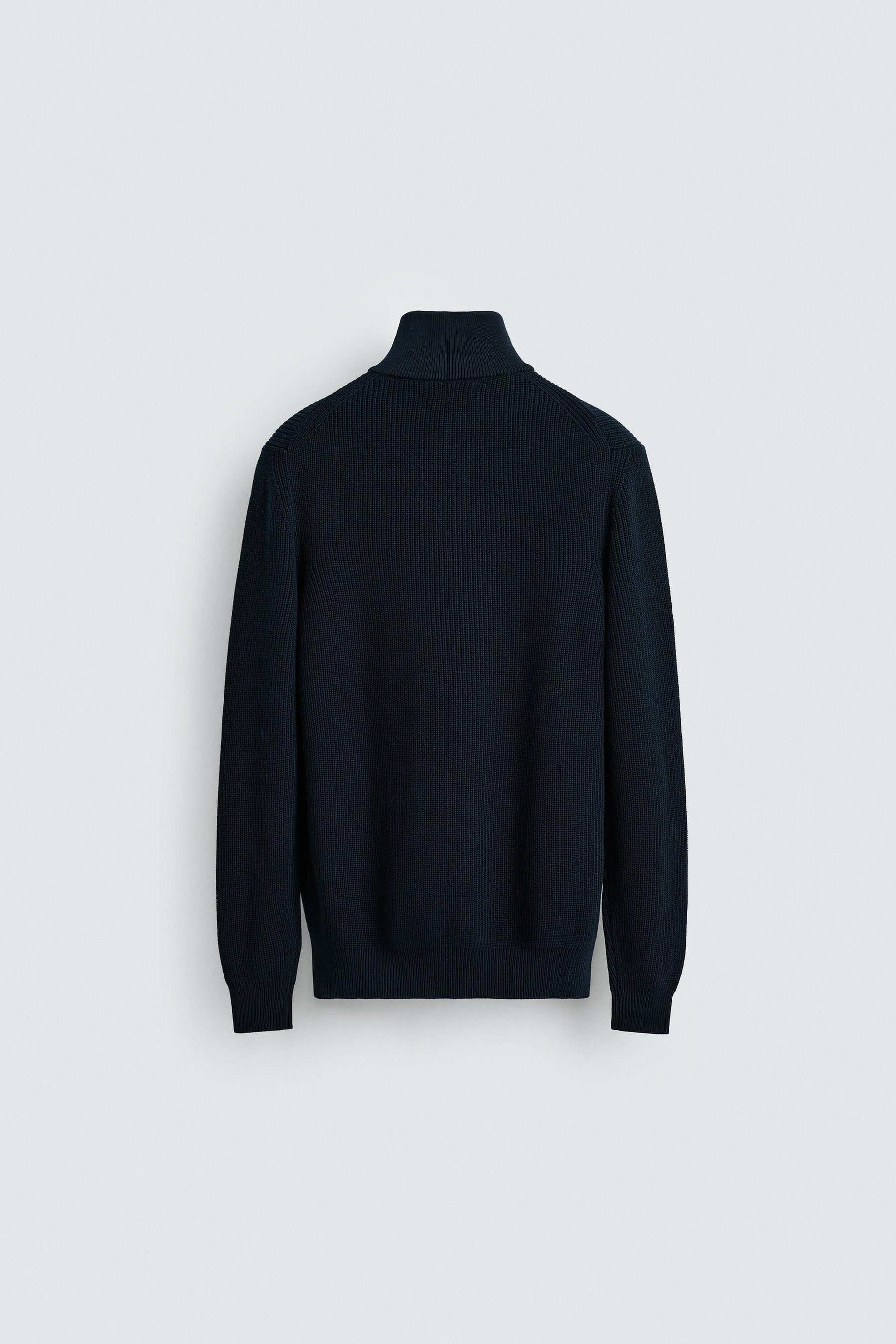 Zip Knit Pullover