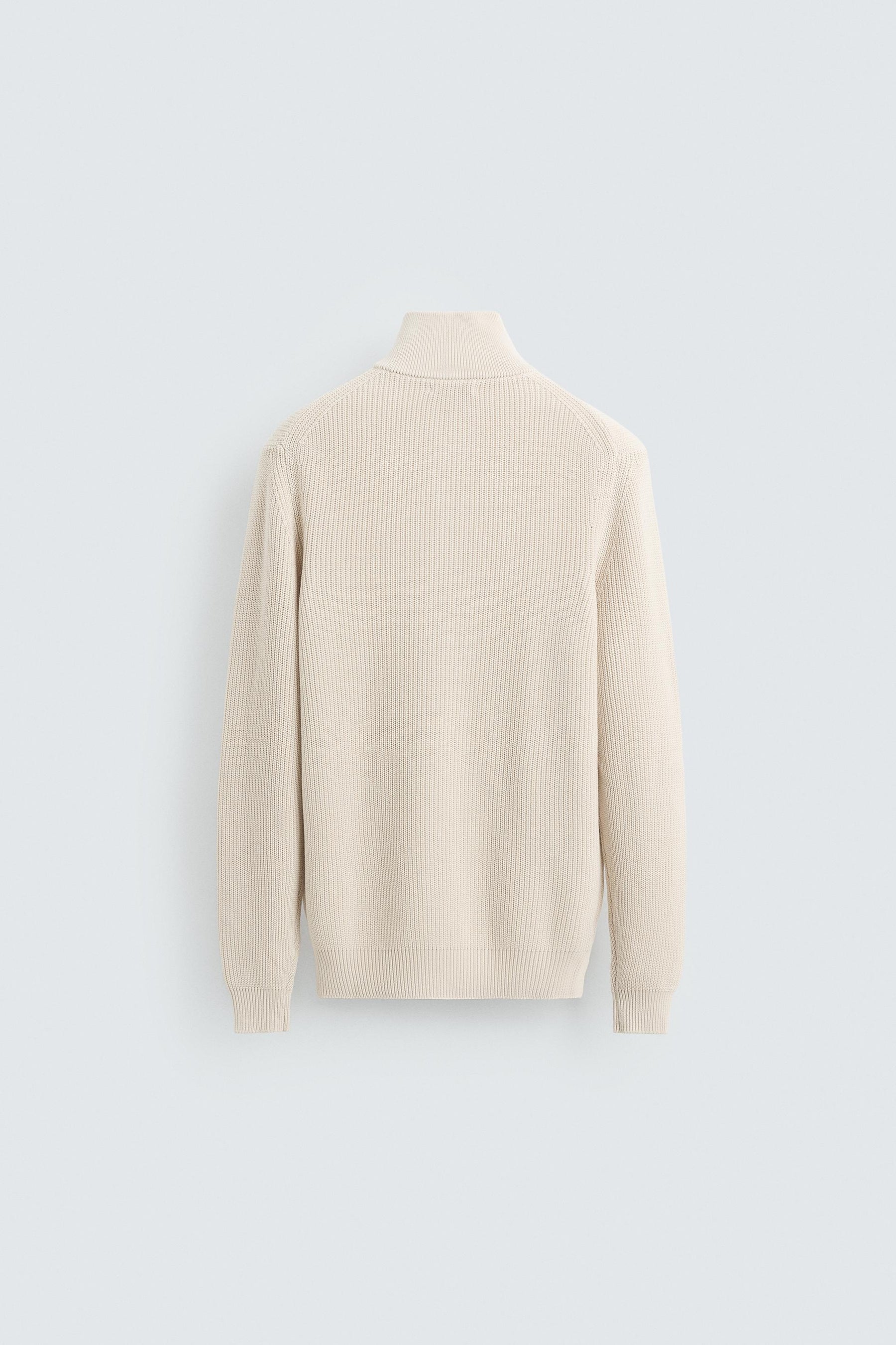 Zip Knit Pullover