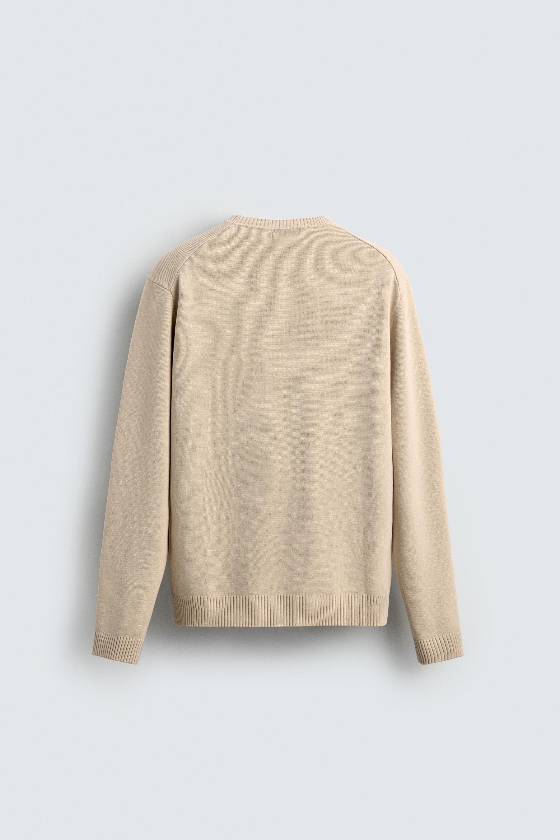 TEXTURED COTTON JUMPER - Image 7