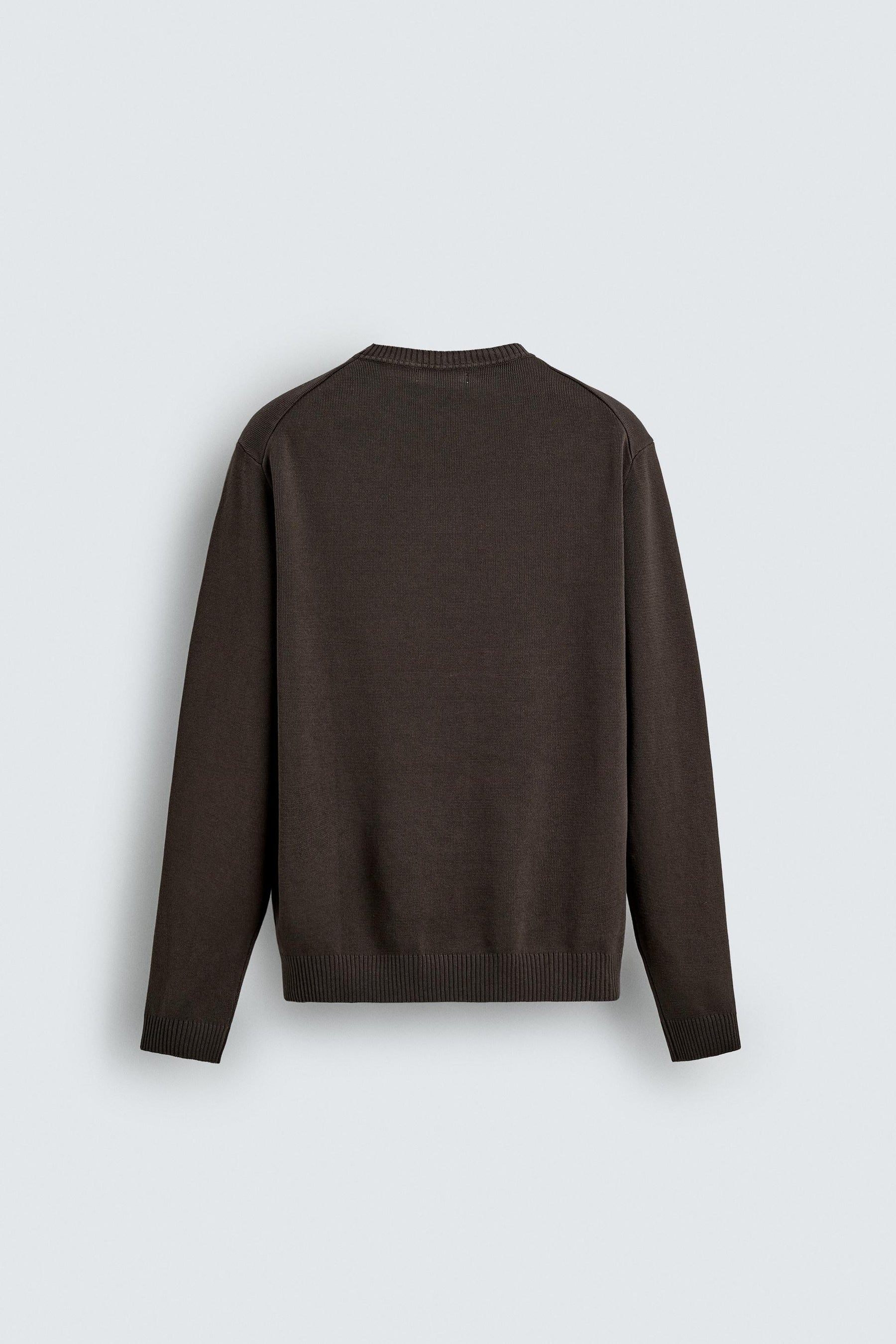 TEXTURED COTTON JUMPER - Image 7