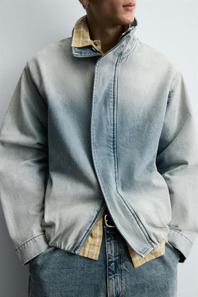 WASHED DENIM JACKET - Image 5