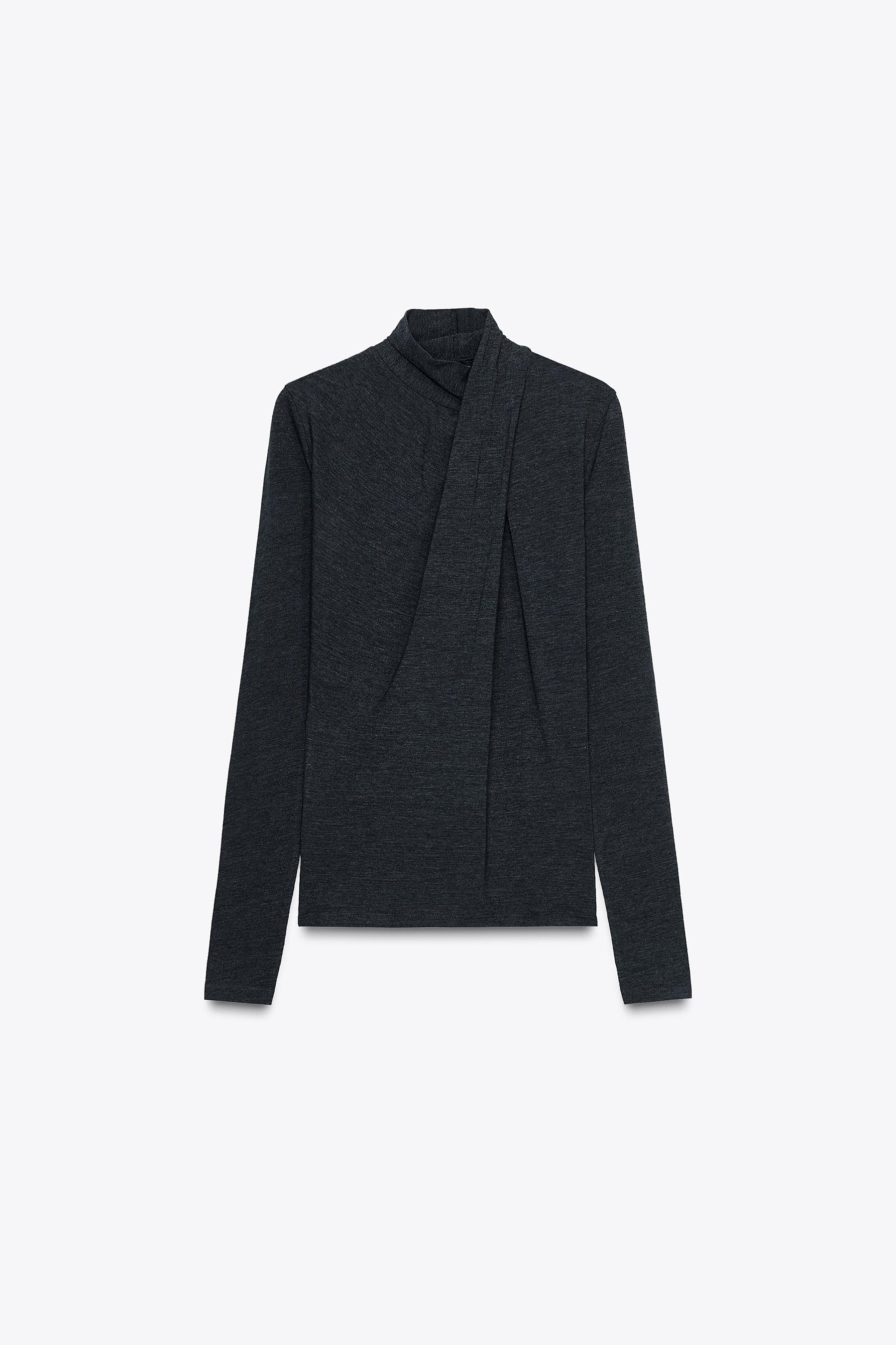 Draped Front T-Shirt