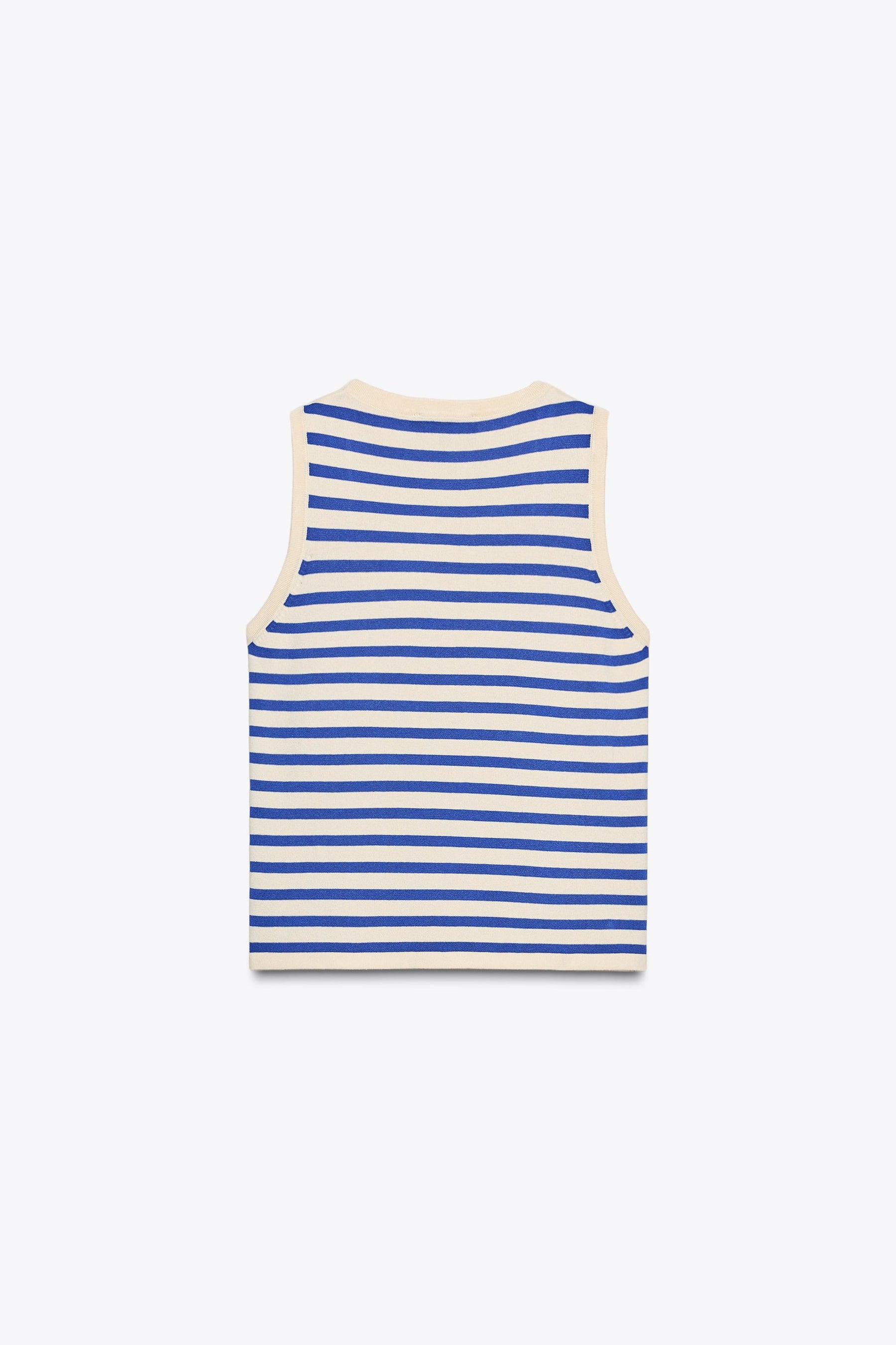 STRIPED KNIT TOP - Image 3