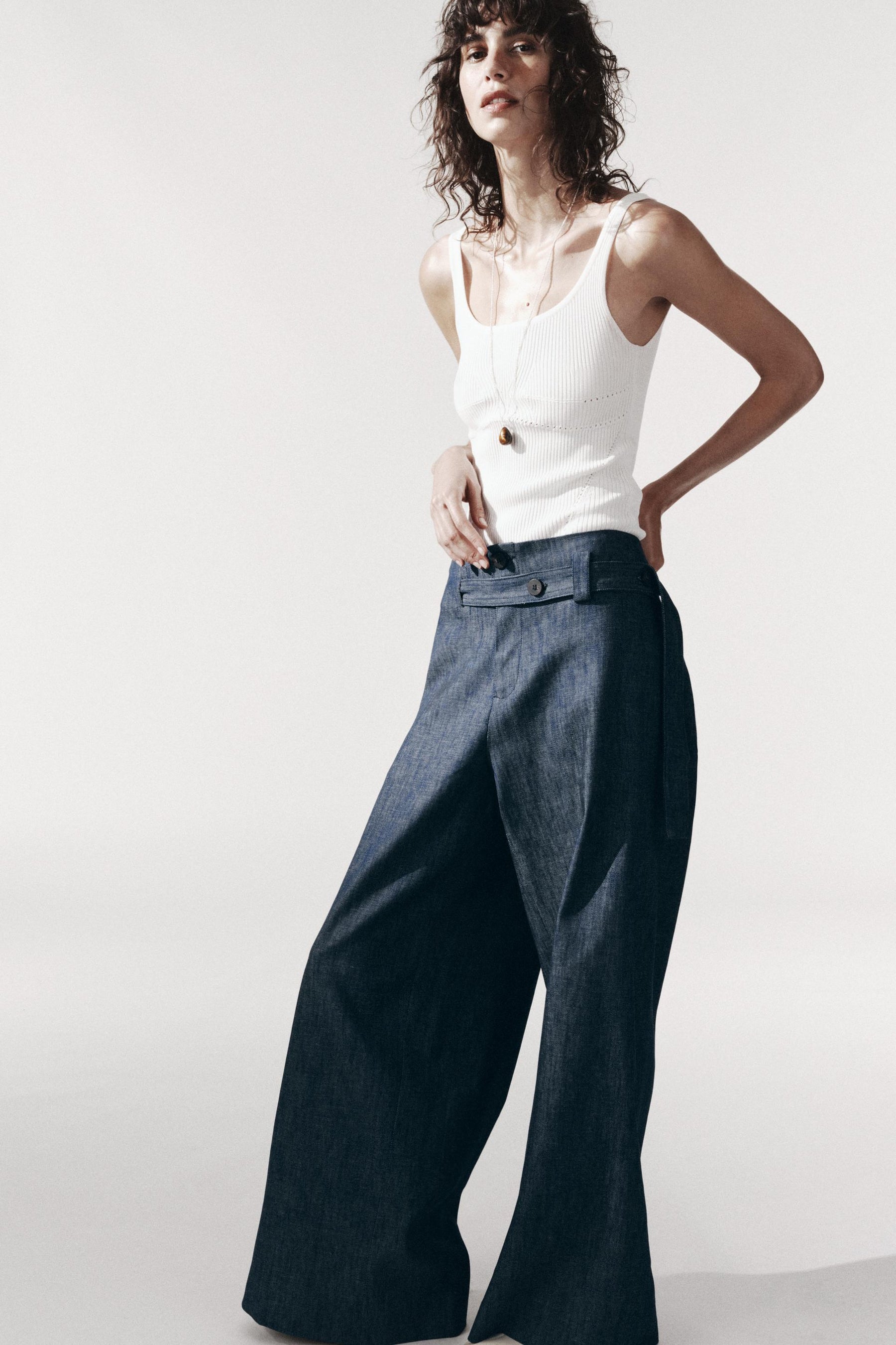 FITTED KNIT TOP - Image 4