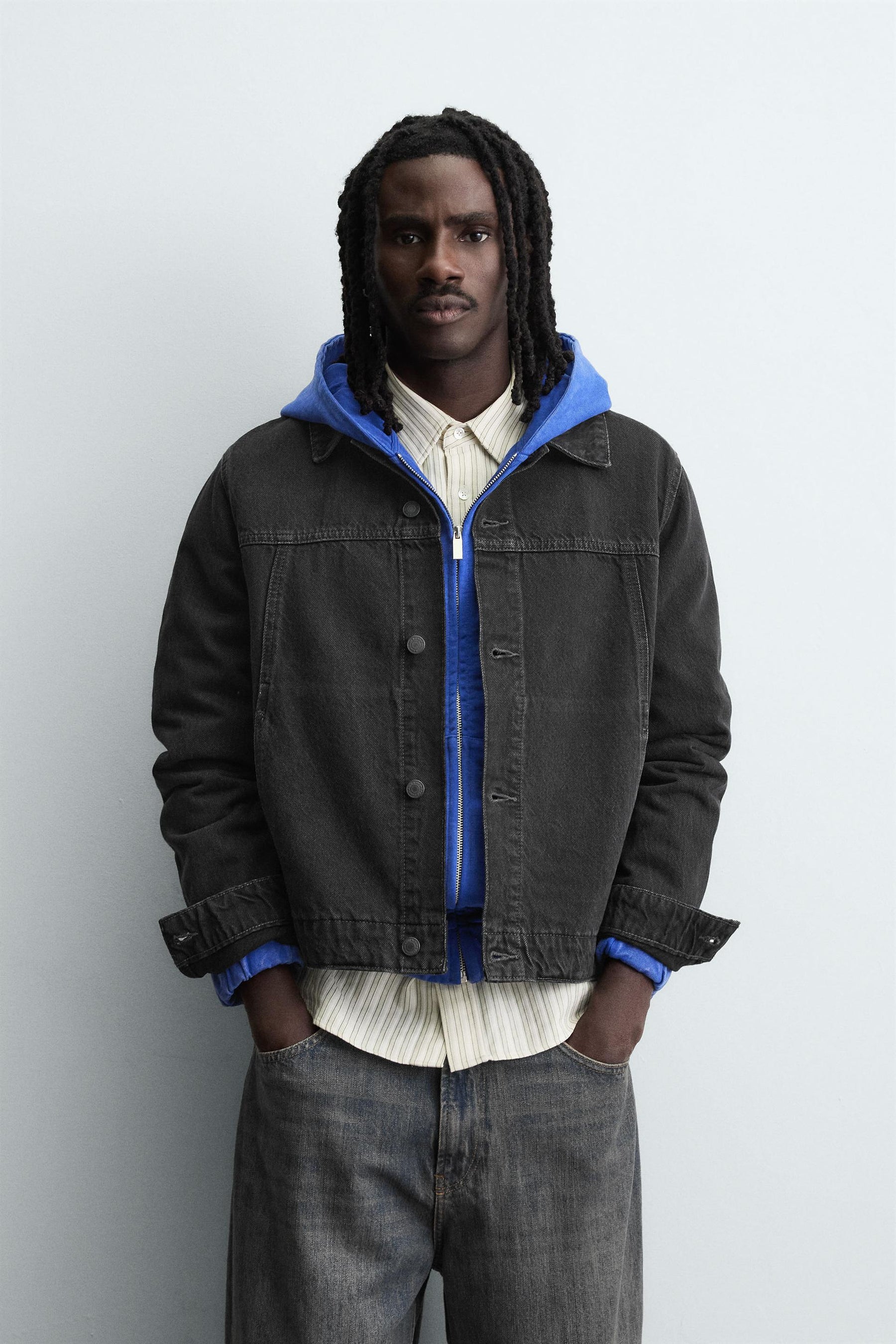 BASIC DENIM JACKET - Image 2