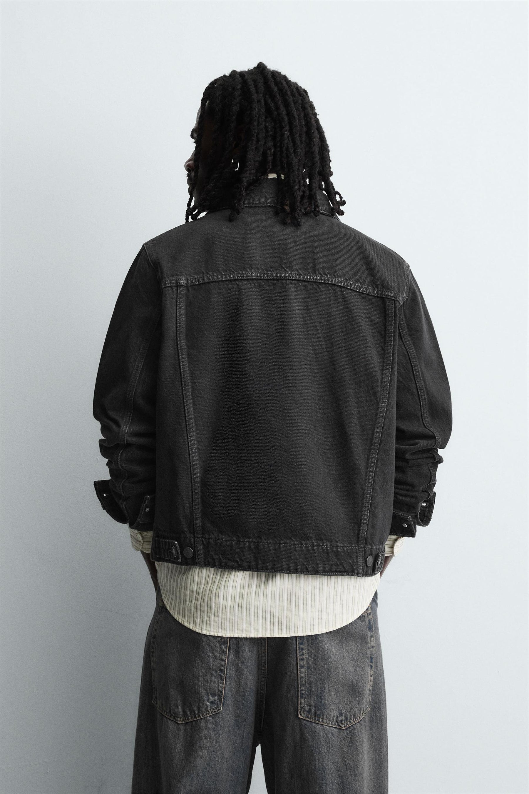 BASIC DENIM JACKET - Image 3