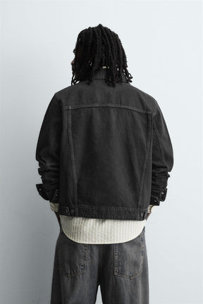 BASIC DENIM JACKET - Image 3