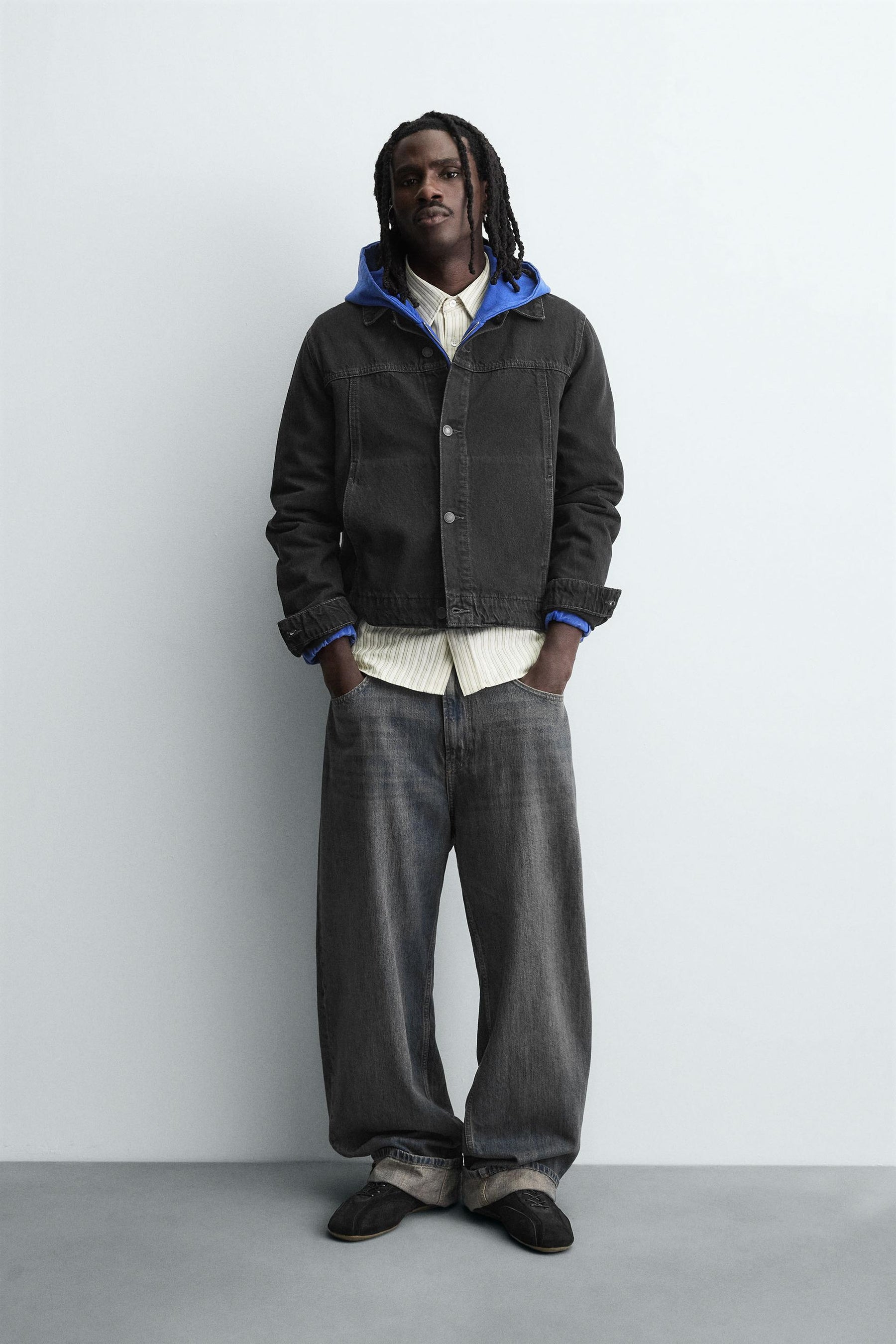 BASIC DENIM JACKET - Image 1