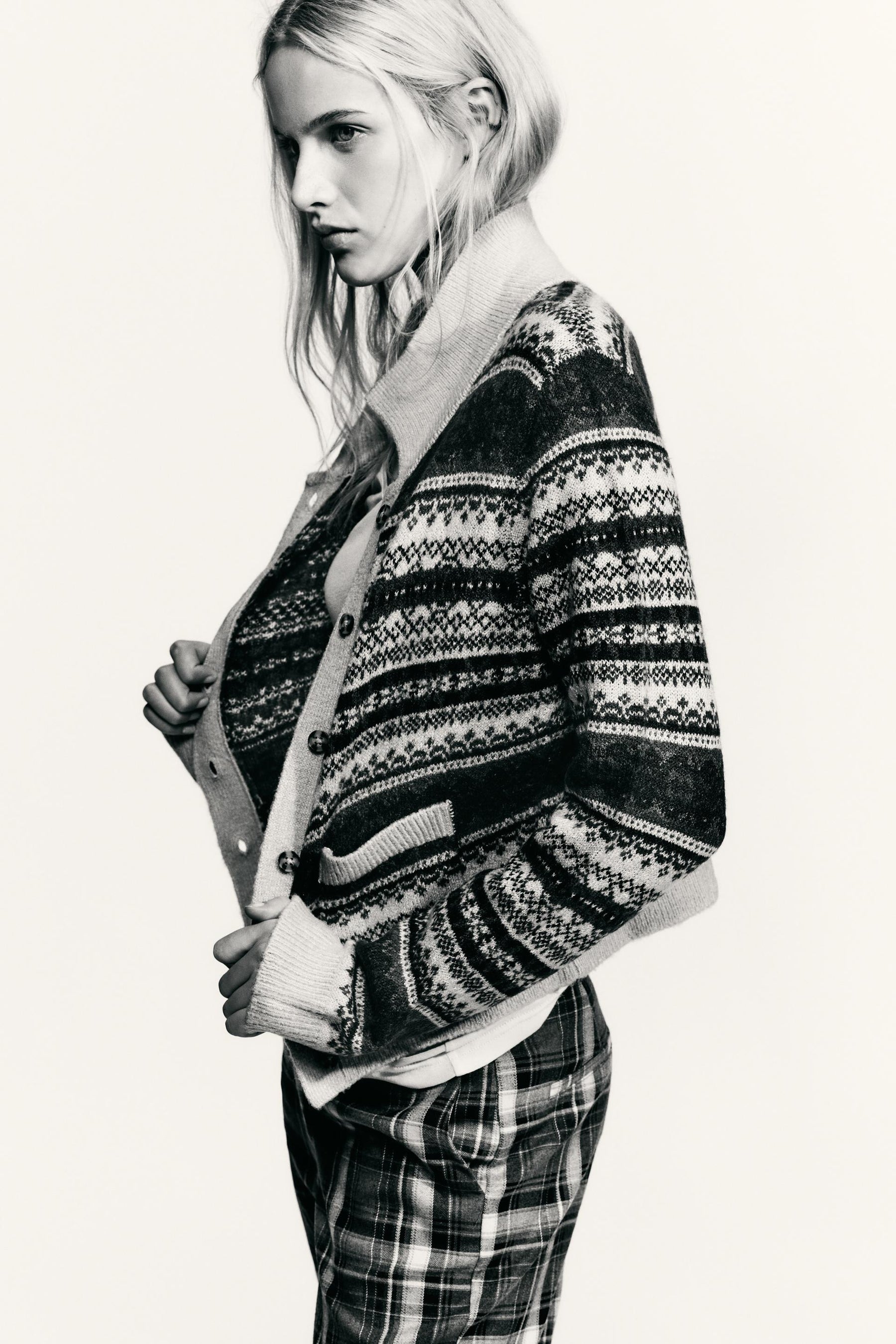 JACQUARD CARDIGAN - Image 3