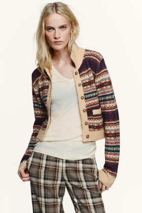 JACQUARD CARDIGAN - Image 1