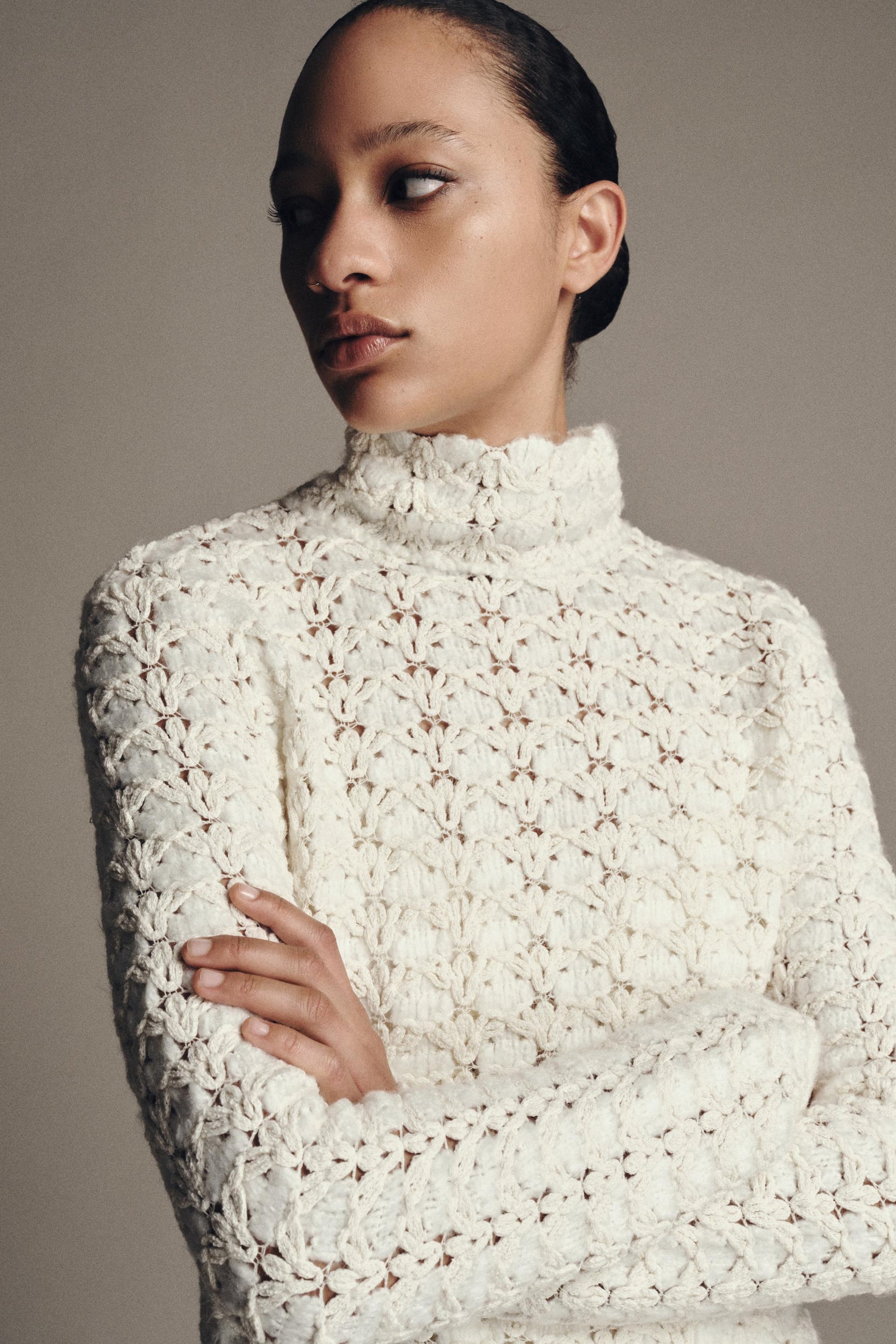 Combined Knit Jumper