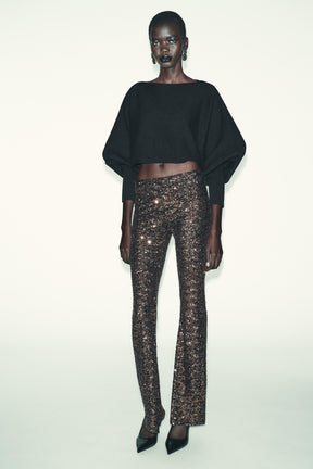 Knit Puff Sleeve Jumper